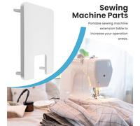 Kueohse Patas plegables para máquina de coser de plástico ABS duro para piezas de máquina de coser 505A