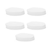 Kueohse PelíCula de Papel una Prueba de Fugas de Forma Redonda Junta una Prueba de Derrames de Café PelíCulas de Papel una Prueba de Fugas Sellado de Té con Leche para de 7-9,5 Cm