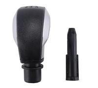 Kueohse Perilla de Cambio de Marchas de 5 Velocidades Palanca de Cambio de Cabeza Negra Plateada para 605 406 205 407 XSARA