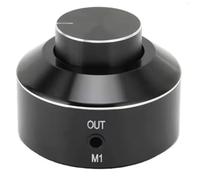 Kueohse Perilla de Control de Volumen Activo de 3,5 mm. Perilla de Ajuste de Volumen. Conectar y Usar para Ver Videos, Jugar Juegos, Bodas y Conferencias.