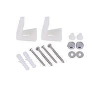 Kueohse Pernos kit de fijacion de pedestal semi o bide retrete Wc piso en angulo de bano