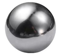 Kueohse Piedras de Whisky Redondas, Forma de Bola, Reutilizables, de Acero Inoxidable, para Hielo, Pelota de Golf, de Metal.