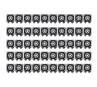 Kueohse Piezas de Carburador de 50 Piezas Almohadillas de Membrana de Carburador de Motosierra para Carburador de Motosierra 2500/3800/4500/5200/5800 Accesorios