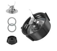 Kueohse Piezas de Repuesto para Osterizer Licuadora, Conjunto de Cuchillas de FusióN de 4 Puntos con Junta de Sello de Goma de 2 Piezas 4961