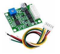 Kueohse Placa Controladora de Motor Sin Escobillas de CC 6-20 V, 60 W, 12 V, Controlador de Velocidad BLDC, Regulador Trifásico, Módulo de Interruptor Hallless con Cable.