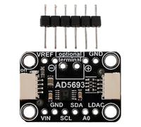 Kueohse Placa de Conexión AD5693R Interfaz Módulo de 16 bits Compatible con para Stemma QT Qwiic
