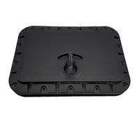 Kueohse Placa de Cubierta Marina Escotilla Cuadrada Tirador de Manija para Kayak Canoa Piezas de Accesorios