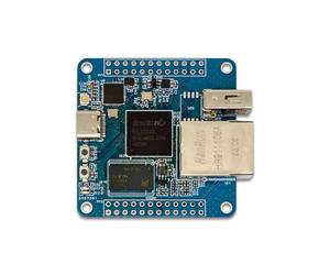 Kueohse Placa de Desarrollo de CPU RK3308B CPU Arm -A35 de Cuatro Núcleos con DDR3 de 2 Gbit Integrado Compatible con WiFi Eth Placa de Desarrollo IoT
