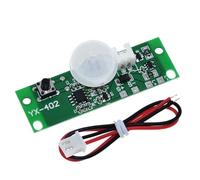 Kueohse Placa de Lámpara Solar de 3,7 V, Módulo de Luz, Sensor de Inducción del Cuerpo Humano Infrarrojo, Placa de Circuito