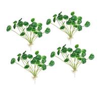 Kueohse Planta de Simulación, Hojas de Manzano Silvestre, Hojas de Pequeñas, Moneda de Cobre, Hierba, Hierba de Dinero, Bonsái Pequeño, Flores Artificiales