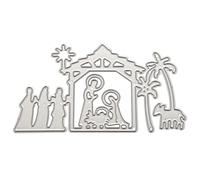 Kueohse Plantilla de Troqueles de Corte Modelo Álbum de Recortes Máquina de Relieve Plantilla de Grabación En Relieveplantillas, para Big Shot/Cuttlebug/Y Otras Máquinas (G)