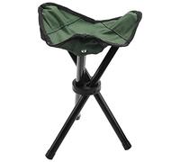 Kueohse Plegable trípode taburete al aire libre móvil camping asiento ligero pesca silla