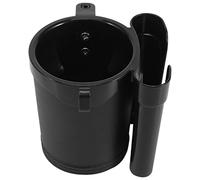 Kueohse Portavasos para Bicicleta con Soporte para Llaves TeléFono Celular Portavasos Universal de Bebidas del Manillar para Bicicletas, Scooters, Negro