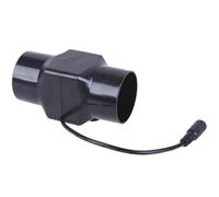 Kueohse Potente Extractor de Aire en Línea de 12 V y 6 W, 50 Mm, para Interiores, Ideal para Talleres, Sótanos y Tiendas.