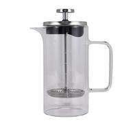 Kueohse Prensa de Vidrio de Borosilicato de Doble Capa Filtro de Prensa Aparato de Café Cafetera Francesa con Escala