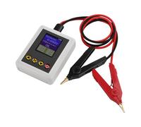 Kueohse Probador de Resistencia de Voltaje TS4520 TFT de 1,77 Pulgadas con Soporte de Clip Kelvin Probador de Pantalla A Color HD de Ajuste Fino