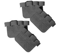 Kueohse Protector de Palma de Cuatro Dedos, Protector de Manos para Fitness, Barra Simple y Doble, Guantes Antideslizantes Resistentes Al Desgaste para Hombres y Mujeres, D