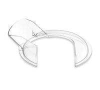 Kueohse Protector de vertido transparente de seguridad, antisalpicaduras para vaso de 4,5 - 5 cuartos para batidora Aid con cabezal inclinable
