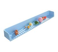 Kueohse Protector Salpicaduras de Silicona para Bañera Infantil, Bandeja para Juguetes, Protector Salpicaduras