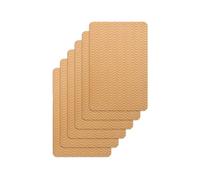 Kueohse Protectores de Suela para Zapatos - 6 Piezas Antideslizantes para Tacones Altos de Mujer - Protector de Suela Autoadhesivo
