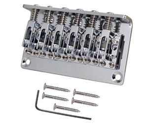 Kueohse Puente de Sillín Fijo de 12 Cuerdas con Carga Superior para Guitarra Eléctrica. Guitarra Eléctrica de 12 Cuerdas.