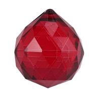 Kueohse R 30mm Crystal Iluminación Cortina Bola - Rojo