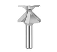 Kueohse R18/R30 Broca Enrutadora para Carpintería con Vástago de 1/2 Pulgada Brocas Enrutadoras de Doble Flauta Fresa para Herramientas Manuales de Madera D