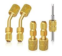 Kueohse R410A Mini Split Adapter Kit, R410A Adapter Kit, R410A Swivel Adapters, para Mini Split System Air Conditioner HVAC