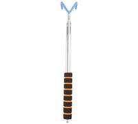 Kueohse Recogedor de Golf de Disco Agarrador de Golf de Disco Poste TelescóPico PortáTil de 10 Pies con Gancho Duradero para Disco Al Aire Libre