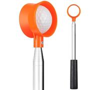 Kueohse Recuperador de Pelotas de Golf Telescópico para Agua, de Acero Inoxidable de 3,6 M, Profesional.