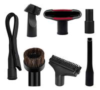 Kueohse Reemplazo Universal de 32 Mm (Accesorios de Aspiradora de 1 1/4 Pulgadas) y Accesorios de Aspiradora de 35 Mm (1 3/8 Pulgadas) Kit de Cepillo para Polvo 7 Piezas