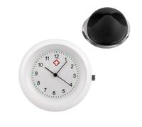 Kueohse Reloj con Estetoscopio y Clip para Enfermera, Reloj de Bolsillo con Segundero, Accesorio para Regalo de Enfermera, Color