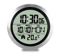 Kueohse Reloj de Ducha Digital Resistente Al Agua, Reloj Temporizador de Baño, Reloj de Pared de Cocina Digital, Reloj con Ventosa Sin Perforación