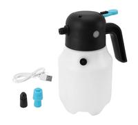 Kueohse Rociador de Espuma para Coche Eléctrico de 1,8 L, Pulverizador de Espuma con Batería de Lavado de 2000 MAh, Pulverizador de Espuma con Bomba Inalámbrica para Riego