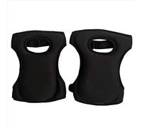 Kueohse Rodilleras para JardineríA, Rodilleras para el Hogar para la Limpieza de JardineríA, Rodilleras con Correas Ajustables para el Trabajo de Fregado de Pisos, Negro