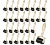 Kueohse Rodillos de Goma Brayer, Rodillo de Tinta para Impresión, Encolado, Bloque de Tinta, Herramienta Aplicadora de Papel de 1,4 Pulgadas