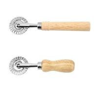 Kueohse Rueda Cortadora de ReposteríA, Rueda Cortadora Profesional para Hacer Pasta con Rodillo, Cortador para Hacer Pizza y Ravioles de Fideos para Cocina