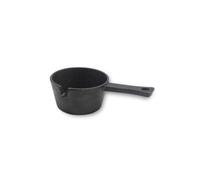 Kueohse Sartén para Salsa de Hierro Fundido Mini Sartén Redonda para Barbacoa Al Aire Libre Picnic 9,5 cm