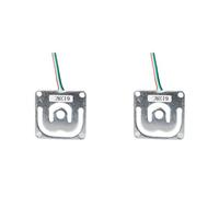 Kueohse Sensor de Peso GML670 2X con Agujero Roscado, Sensor de Micro-Peso Impreso en 3D, Puentes de Resistencia de Deformación, Carga de Pesaje Corporal de 50 Kg.