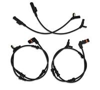 Kueohse Set (4 Piezas) Sensor de Velocidad de Rueda ABS Delantero y Trasero para W164 ML350 ML320 GL350 GL450 R350 1645400717 + 1645400917