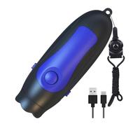 Kueohse Silbato Electrónico, Silbato Fuerte para Entrenadores, Volumen de 3 Tonos y 3 Sonidos de Silbato Diferentes Ajustables