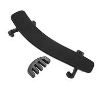 Kueohse Sillas de hombro para violín, tamaño 4/4 - 3/4, con patas ajustables plegables y altas, incluye amortiguador de ejercicio para violín