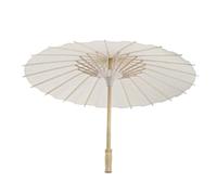 Kueohse Sombrilla de papel, sombrilla de playa, paraguas de bricolaje, accesorios de fotografía para baby shower, fiestas, bodas, 60 cm