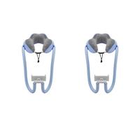 Kueohse Soporte de Almohada para Teléfono de Cuello 2X para Viajes en Avión, Soporte Ajustable para Teléfono Celular con Brazo Flexible de Tableta 360,