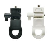 Kueohse Soporte de Clip para Luz de Relleno para Selfies, Portátil, Plegable, Multiángulo, para Tableta y Teléfono, Universal para Lámpara de Fotografía.