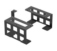 Kueohse Soporte de Fácil Instalación Debajo del Escritorio y para Estantes de Montaje en Pared para Consolas de Juegos, Mini PC, Computadoras y Consolas de Juegos