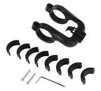 Kueohse Soporte de Luz de Bicicleta Soporte de ExtensióN de de Bicicleta Soporte Soporte de Manillar de Montaje Central