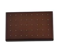 Kueohse Soporte de Madera para Pendientes, Piercings, Expositor de Joyas para el Cuerpo, Organizador de Accesorios Elegante, Práctico Estante para Anillos de Labios