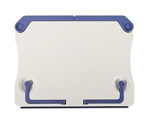 Kueohse Soporte de musica de mesa plegable Sostenedor de musica de hoja de ABS Aplicable para Guitarra Piano Violin Instrumento musical universal