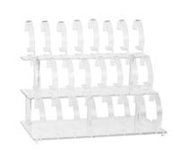 Kueohse Soporte de pantalla de acrílico transparente de 24 bits para reloj